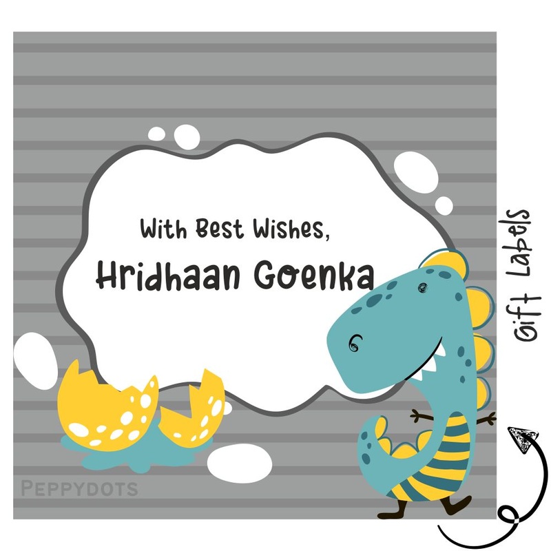 Gift Labels – Cute Dino