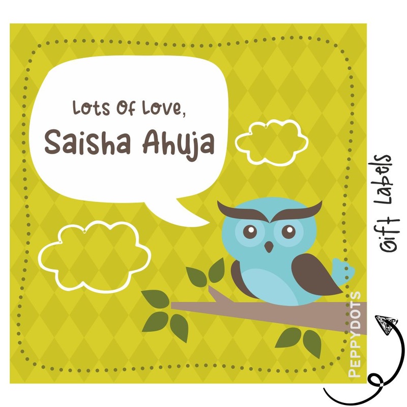 Gift Labels – Cute Owl