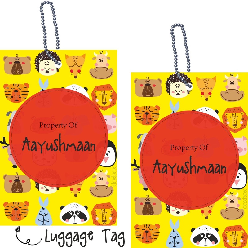Luggage Tags – Animal Faces