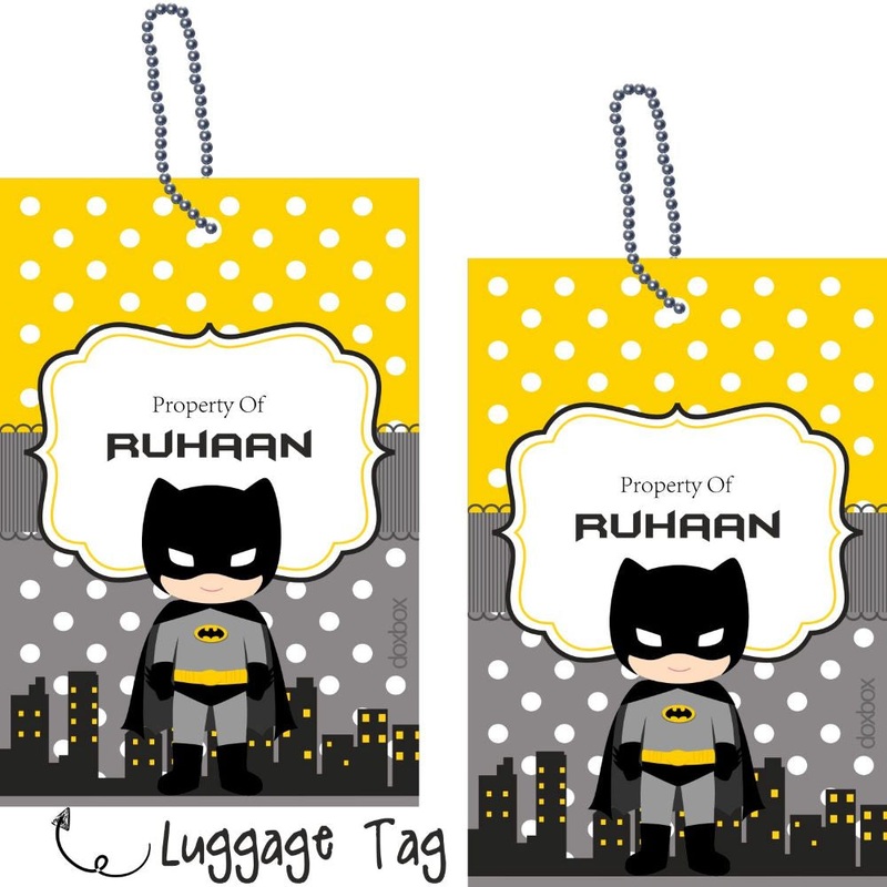 Luggage Tags – Batman