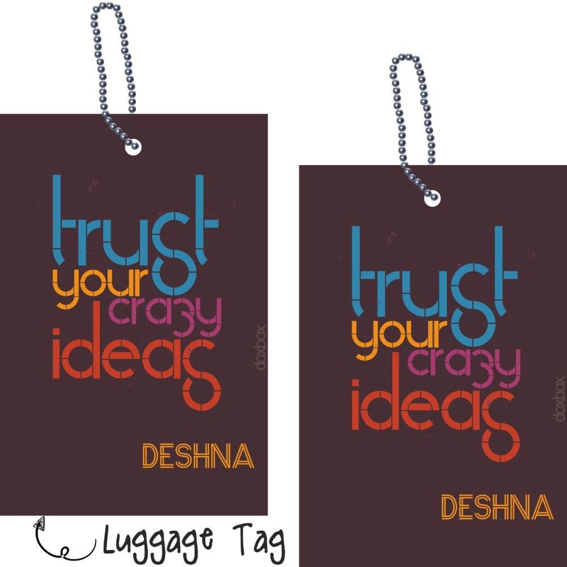 Luggage Tags – Idea Quote