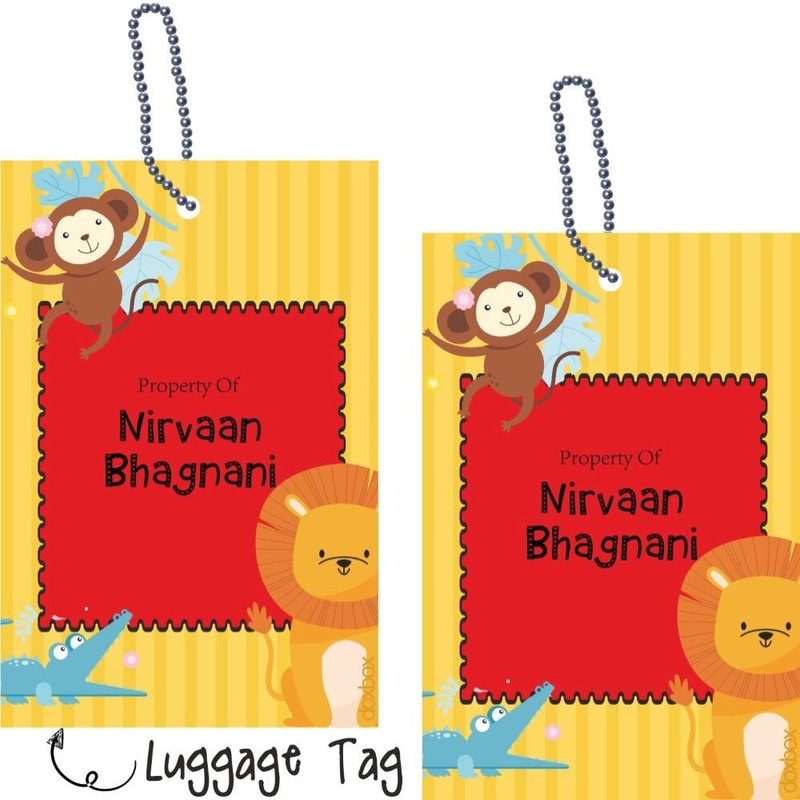 Luggage Tags – Jungle Friends