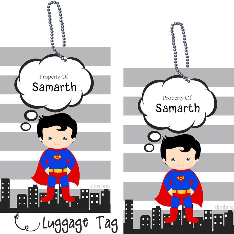 Luggage Tags – Superman