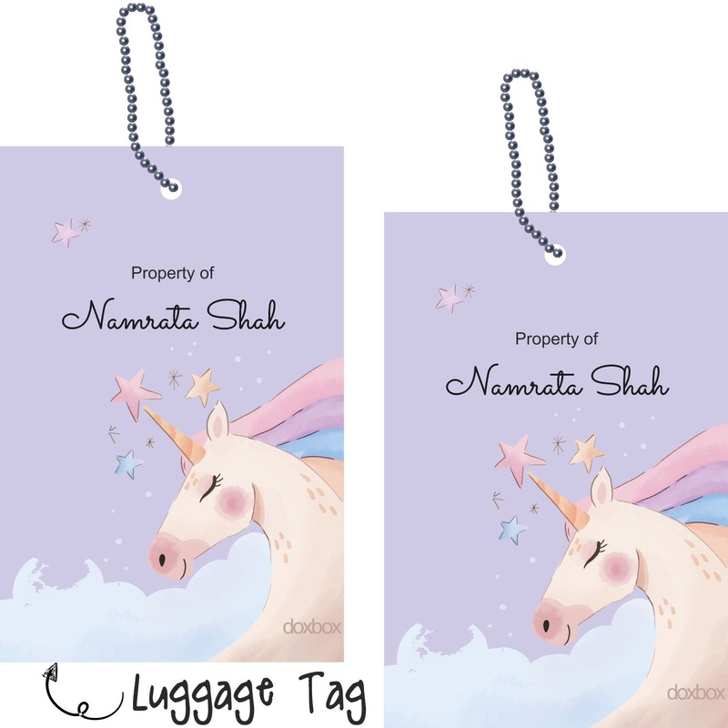 Luggage Tags – Unicorn