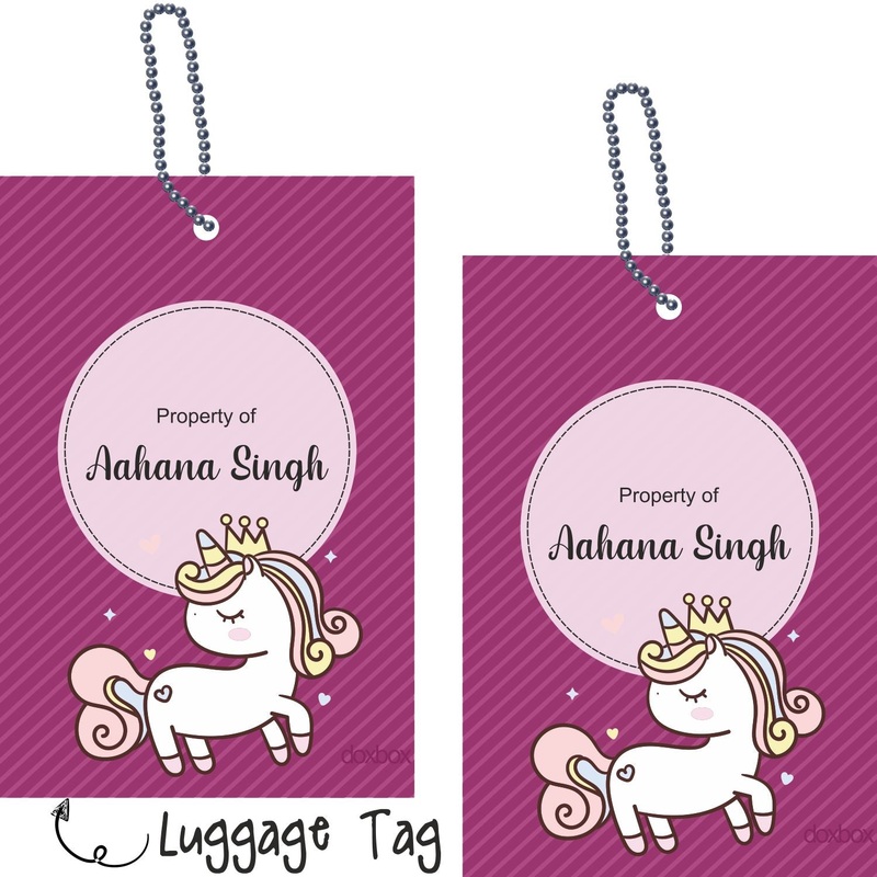 Luggage Tags – Unicorn 2