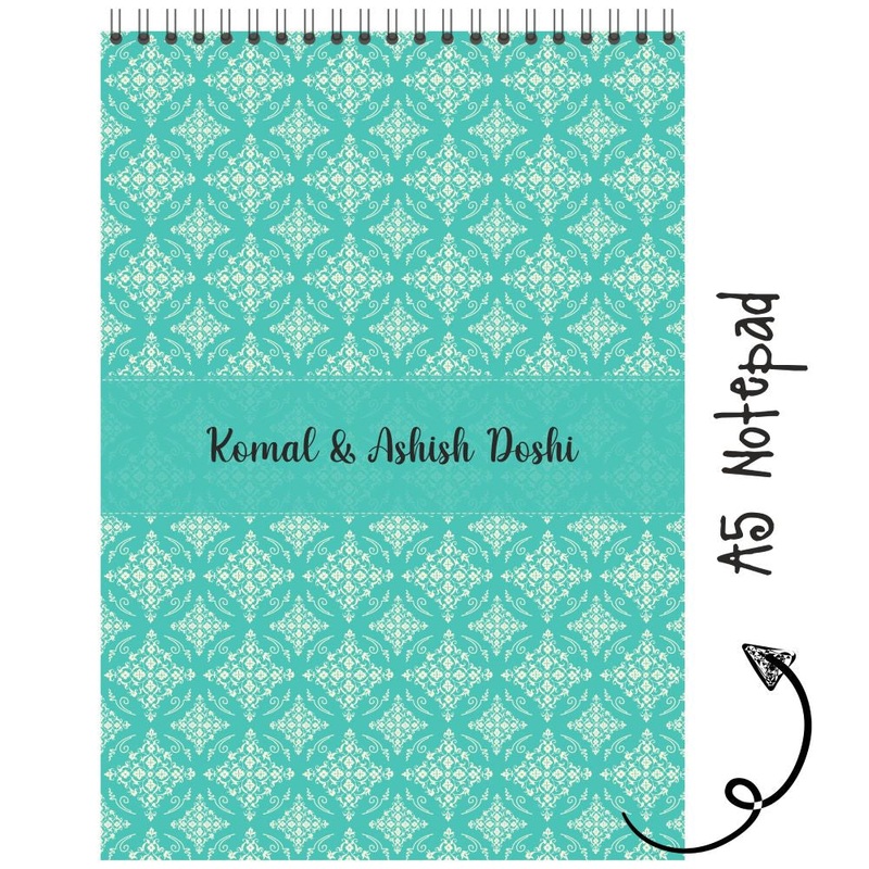 Personalised Notepad – Green Vintage