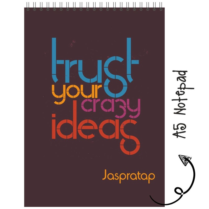 Personalised Notepad – Ideas Quote