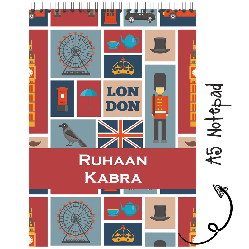 Personalised Notepad – London Life