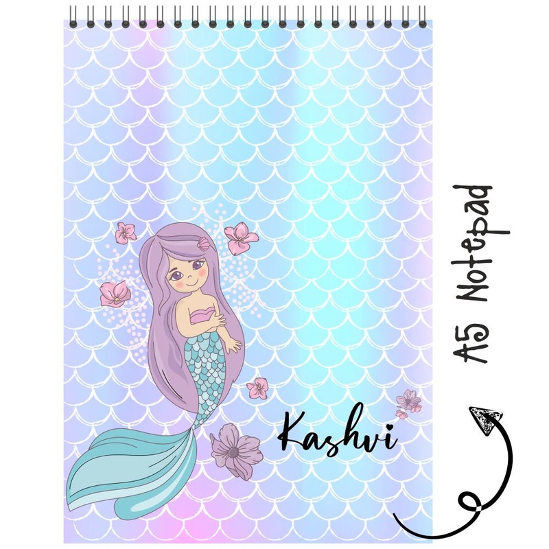 Personalised Notepad – Mermaid