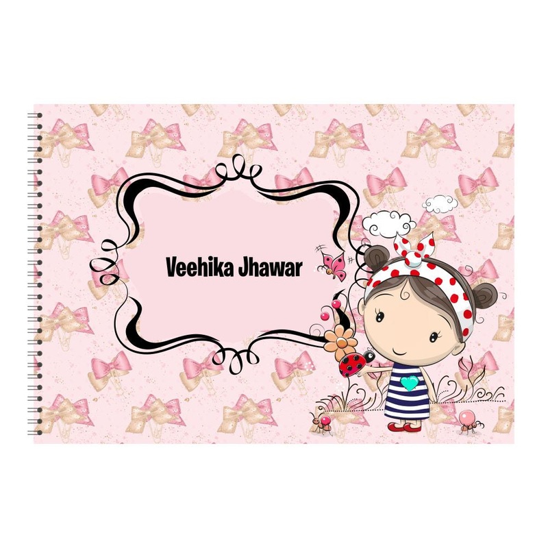 Personalised Sketchbook – Garden Fun