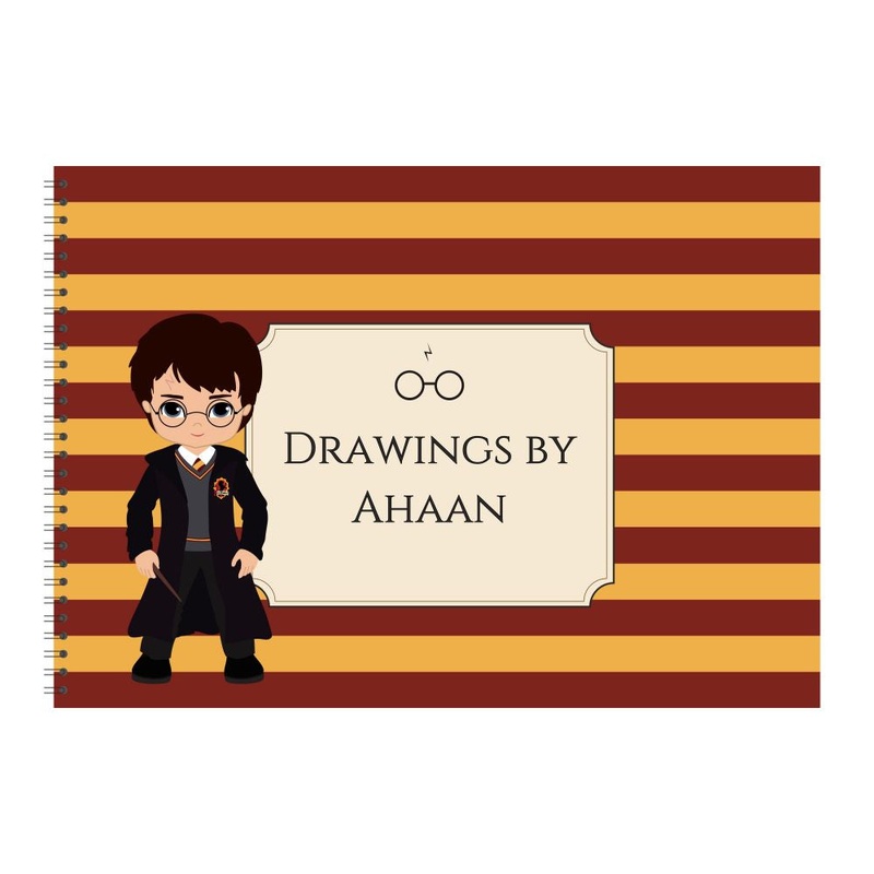 Personalised Sketchbook – Harry Potter