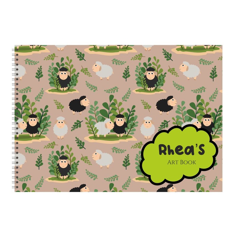 Personalised Sketchbook – Sheep