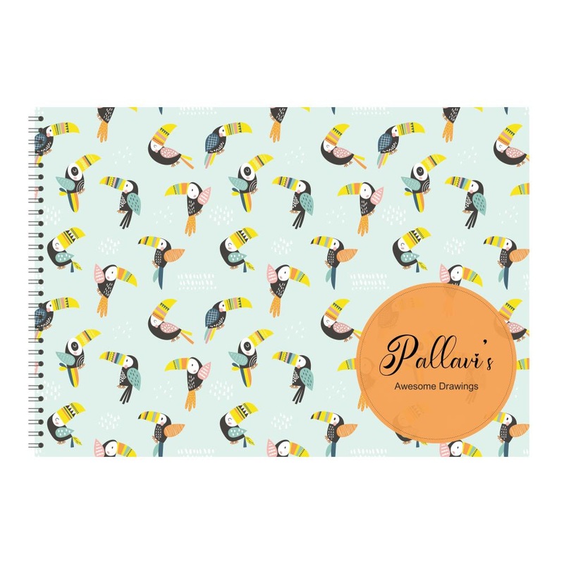 Personalised Sketchbook – Taucan