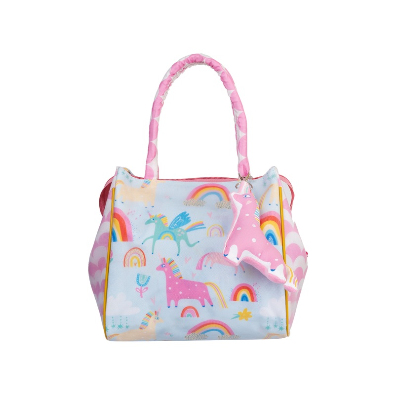 Blue Unicorn Tote Bag