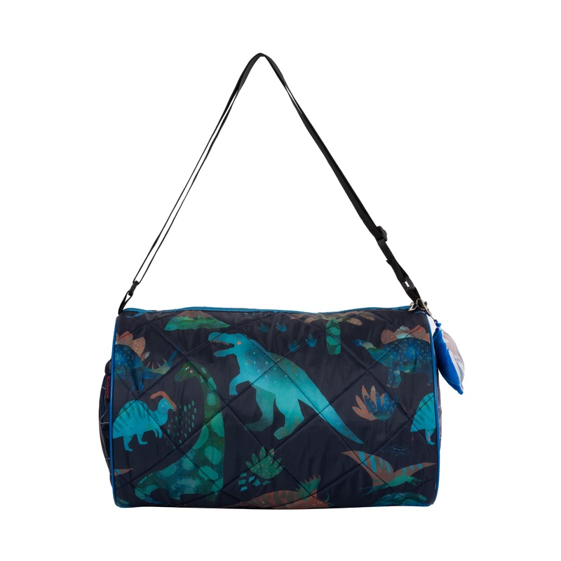 Duffle Bag – Blue Dino