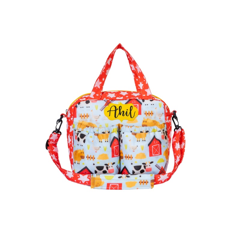 Insulated Tiffin Bag – Farm Animal