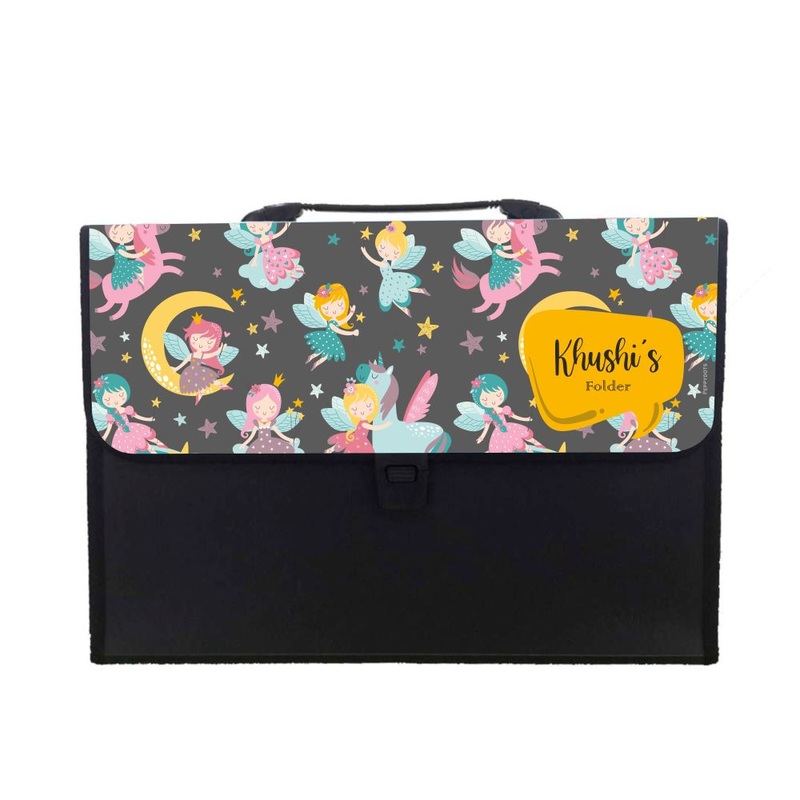 Personalised Folder – Fairy Unicorn