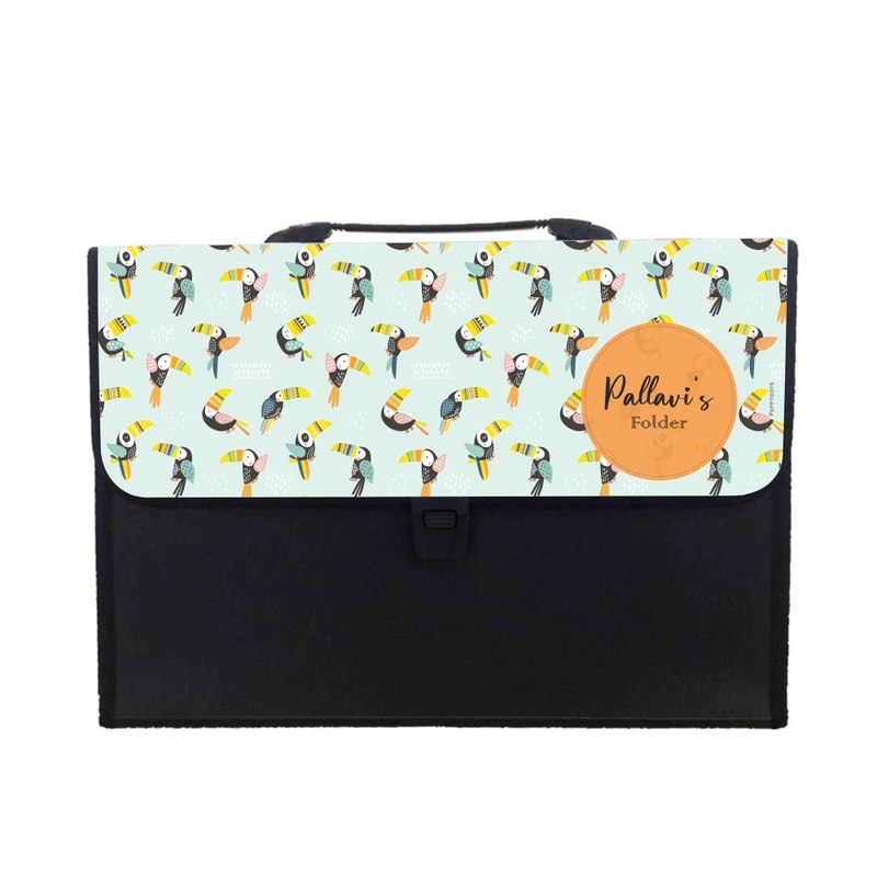 Personalised Folder – Toucan
