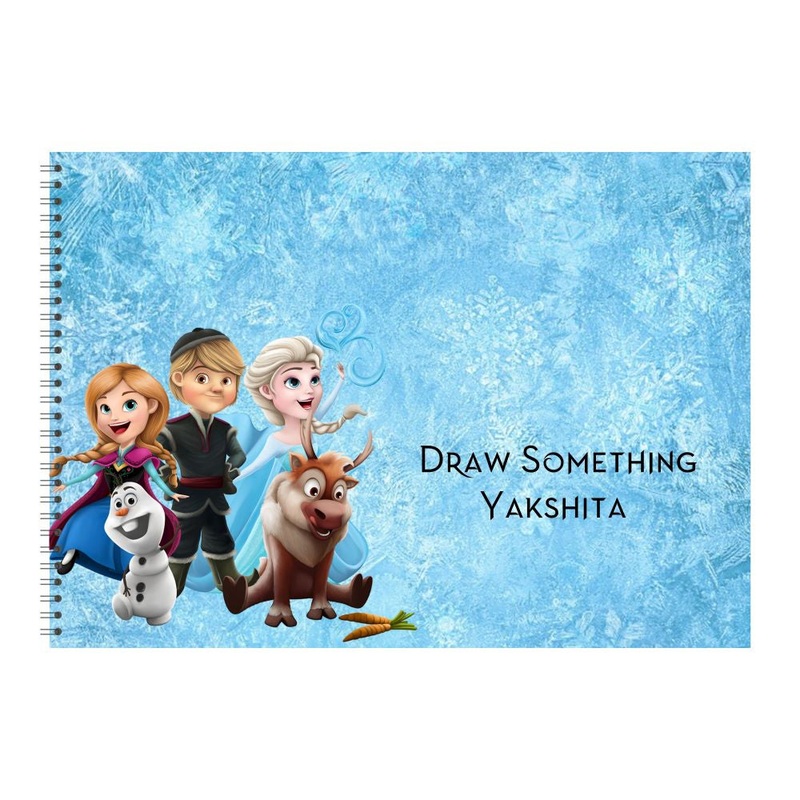 Personalised Sketchbook – Frozen