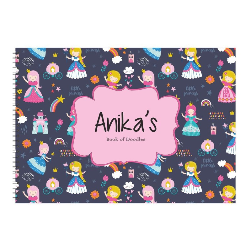 Personalised Sketchbook – Princess