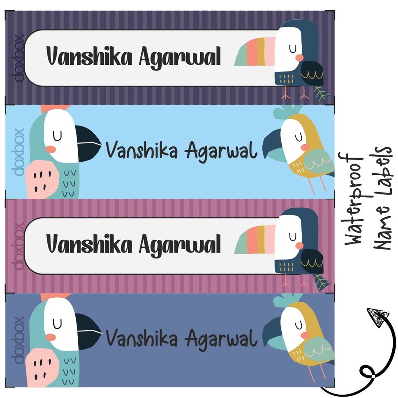 Personalised Water Proof Labels – Taucan