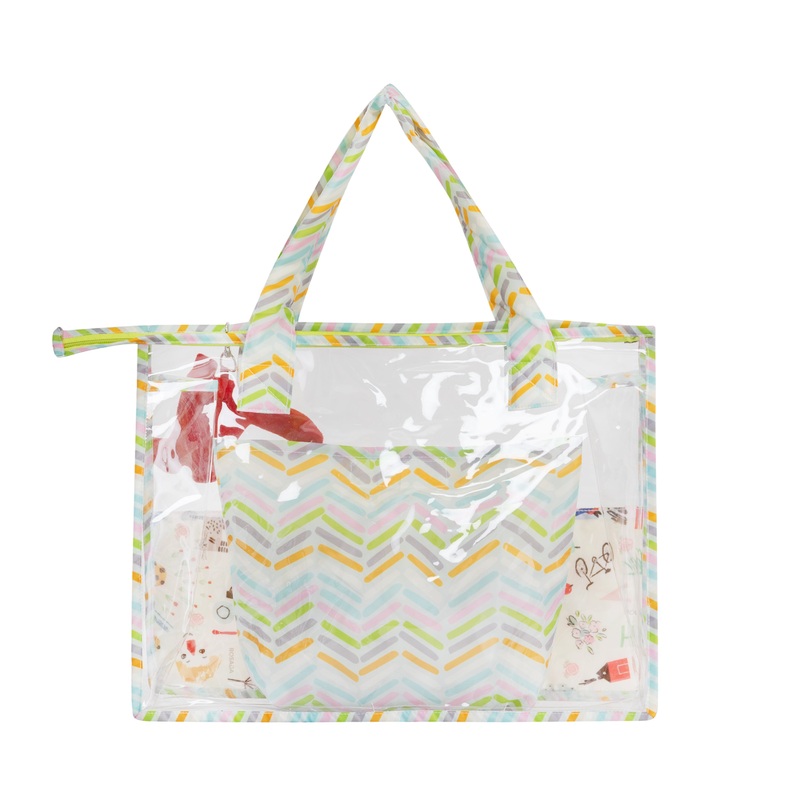 Pink Hippo Swimming Bag