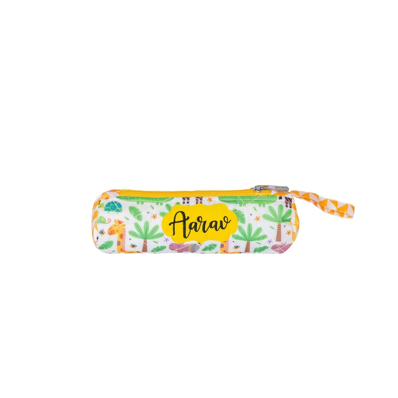 Round Pencil Pouch – Giraffe