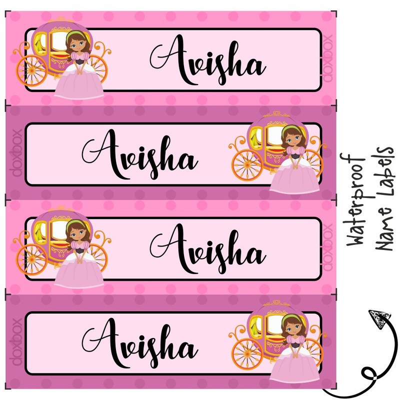 Water Proof Labels – Princess