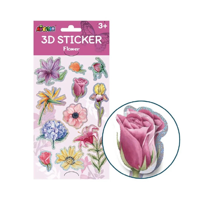 Avenir 3D Stickers