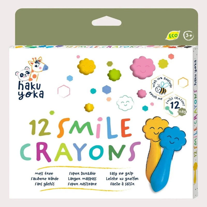 Avenir Haku Yoka Crayons – 12 Colours
