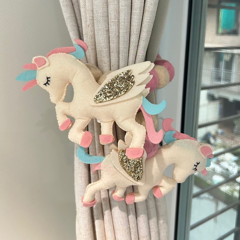 Curtain Tie – Enchanted Unicorn
