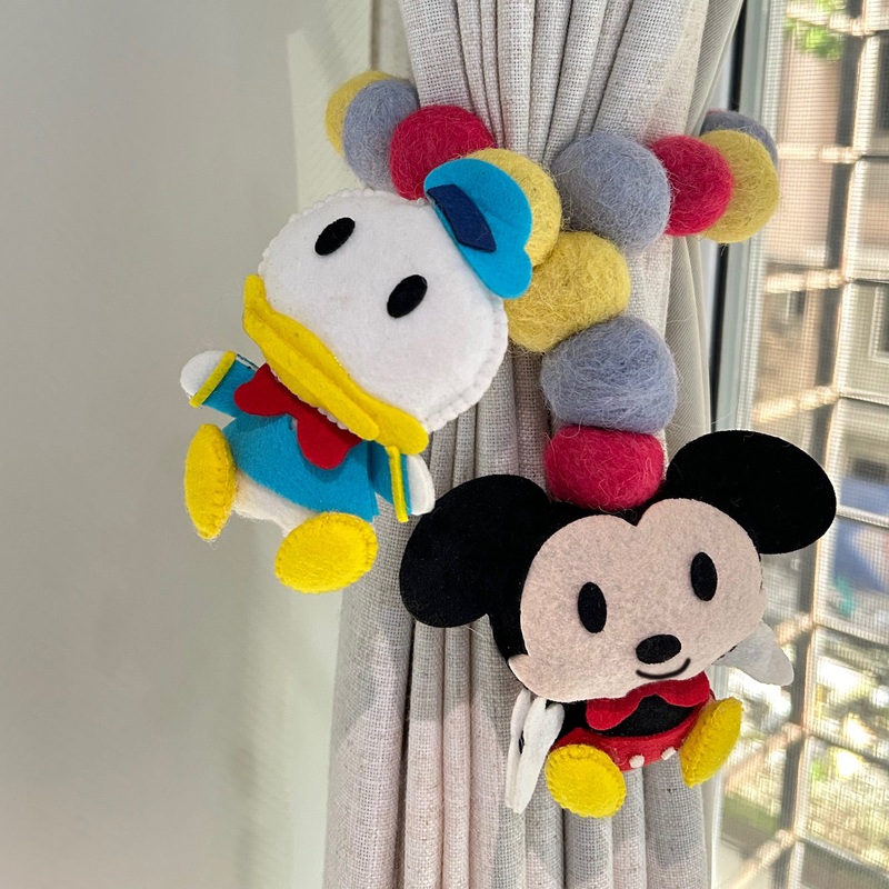 Curtain Tie – Mickeys Friends