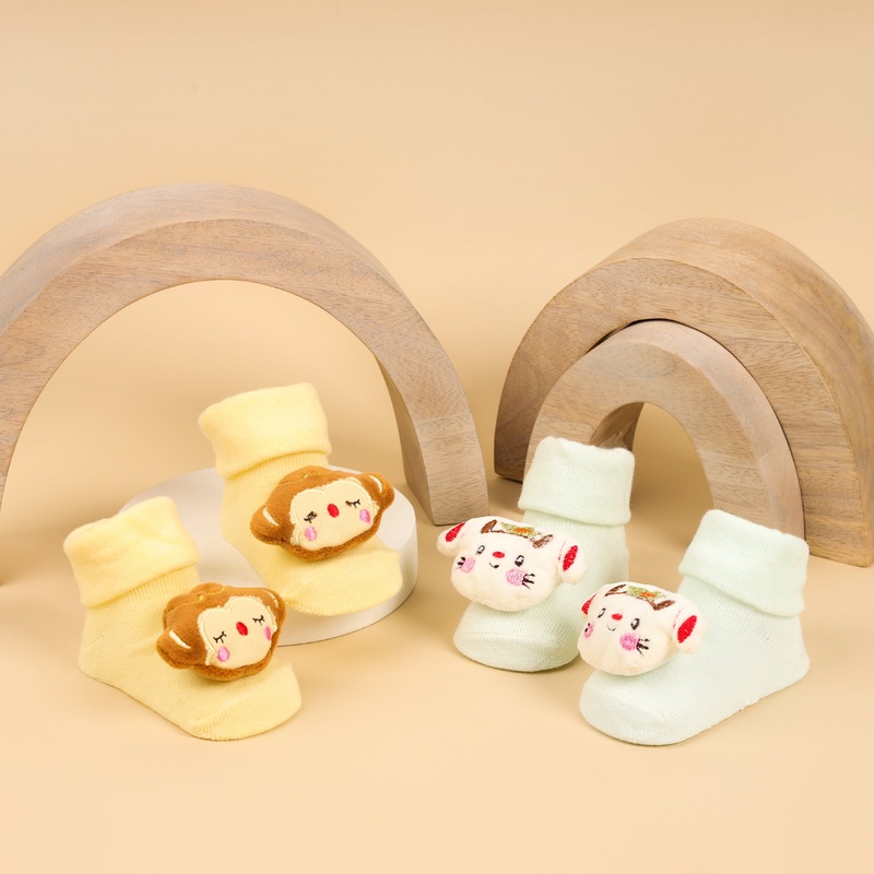 Monkey Friends Socks – Pack of 2