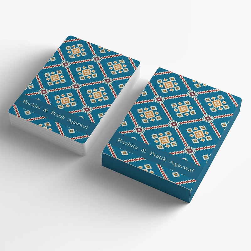 Playing Cards – Blue Patola