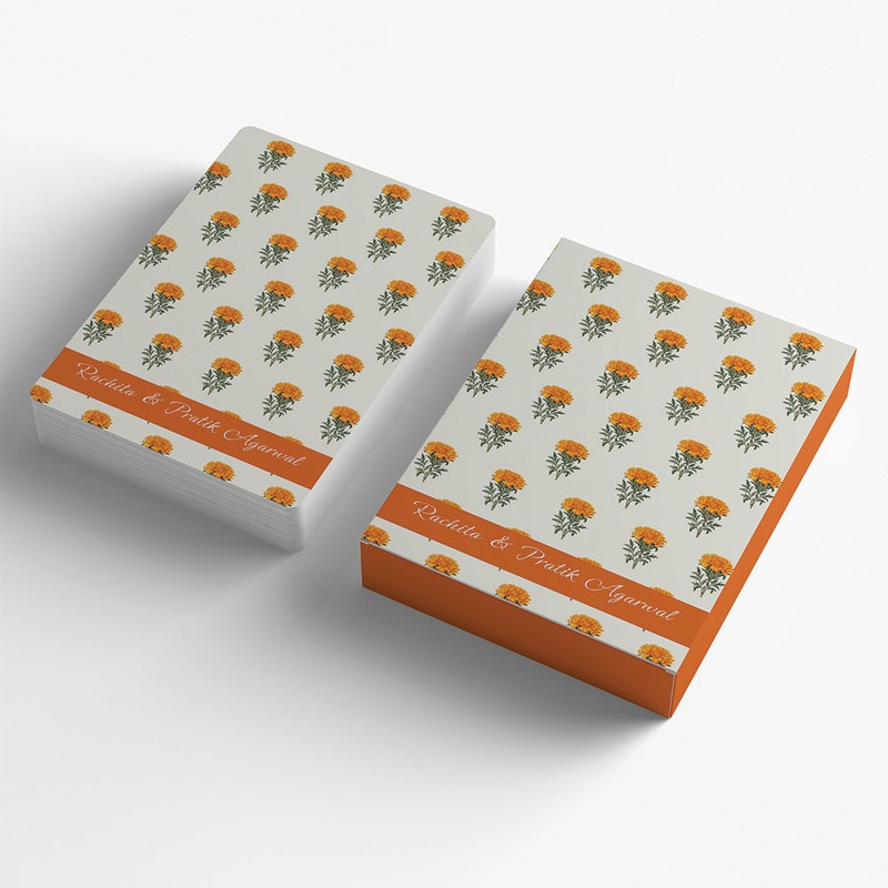 Playing Cards -Marigold Bliss