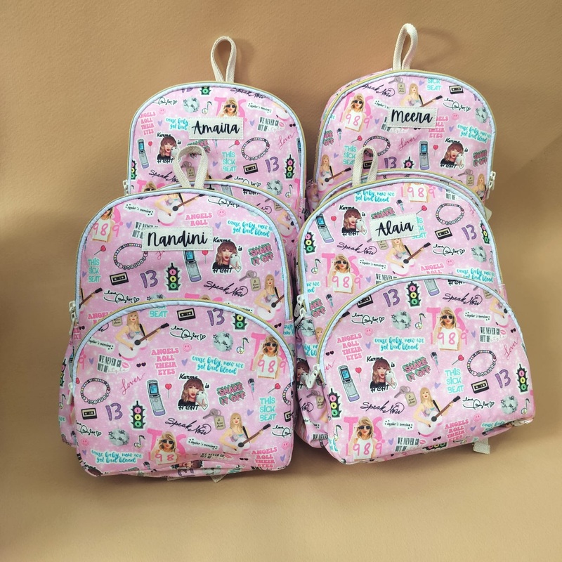 Taylor Swift Personalised Backpack (Single)