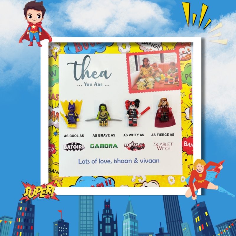 3D Super Sister Frame With Photo