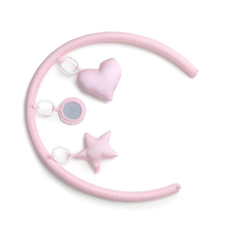 Fancy Fluff Organic Baby Cocoon Play Gym – Rainbow Dream