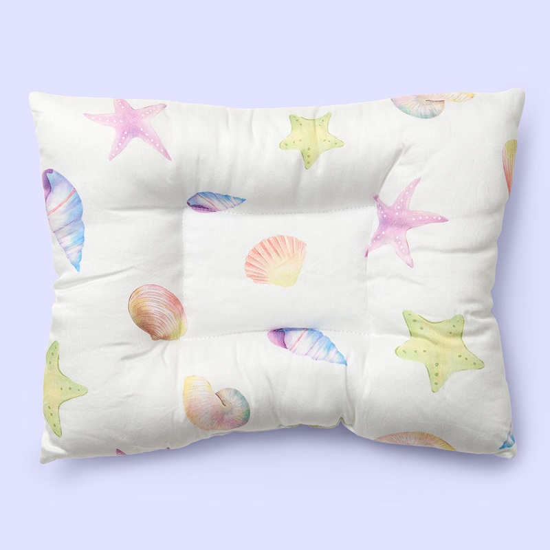 Fancy Fluff Organic Baby Head Nest –  Sea Fantasy