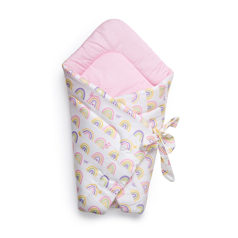 Fancy Fluff Organic Baby Wrap – Rainbow Dreams
