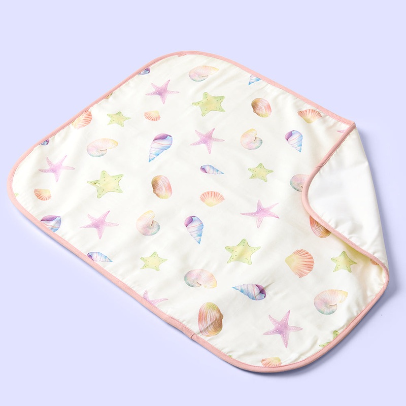 Fancy Fluff Organic Bed Protector – Sea Fantasy