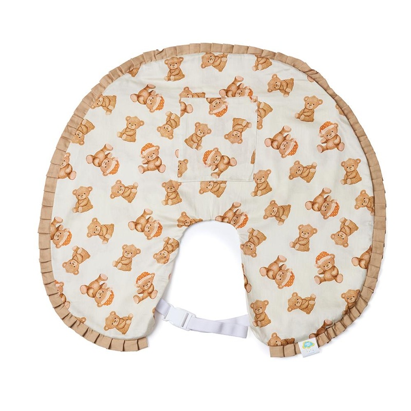 Fancy Fluff Organic Feeding Pillow Cover – Cuddle Bear