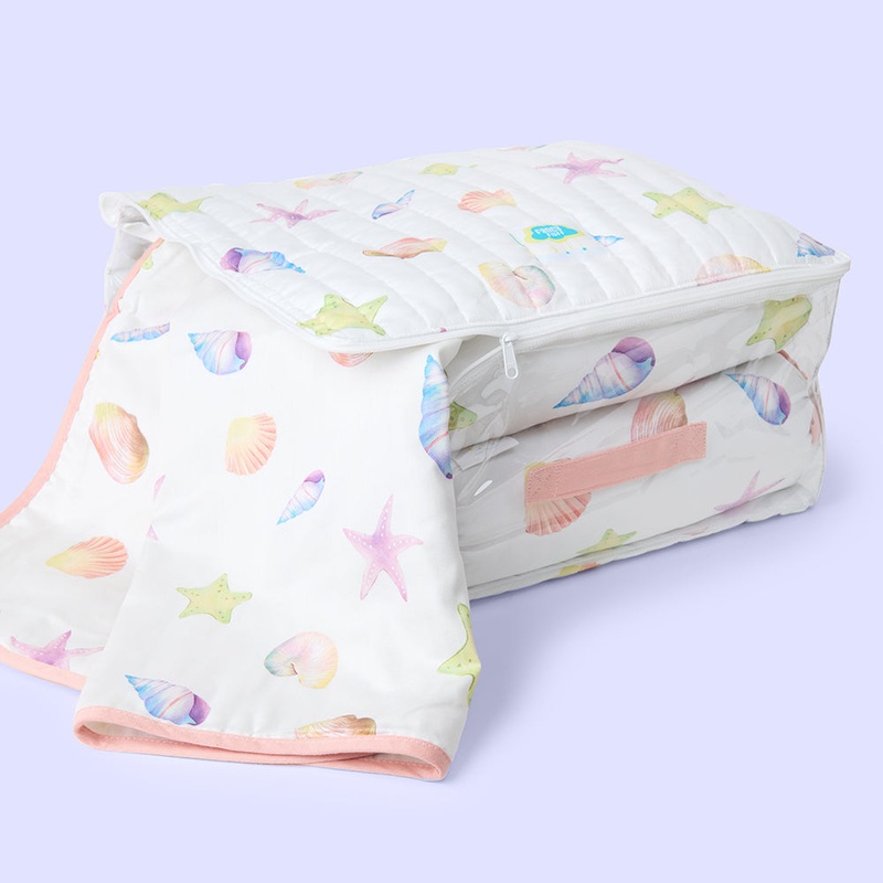 Fancy Fluff Organic Storage Bag – Sea Fantasy (Medium/Large)