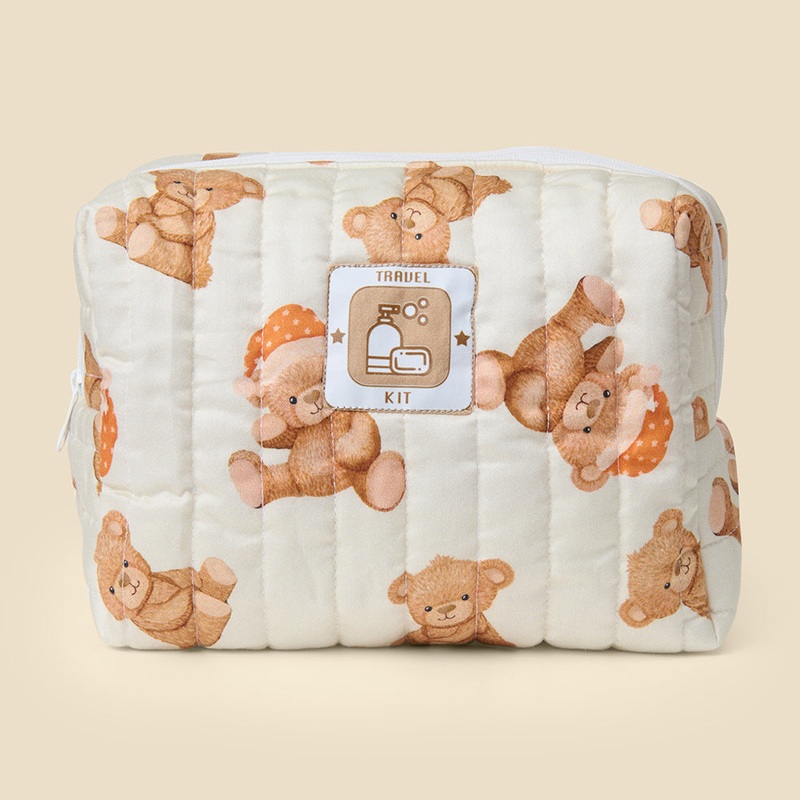 Fancy Fluff Organic Travel Kit – Cuddle Bear