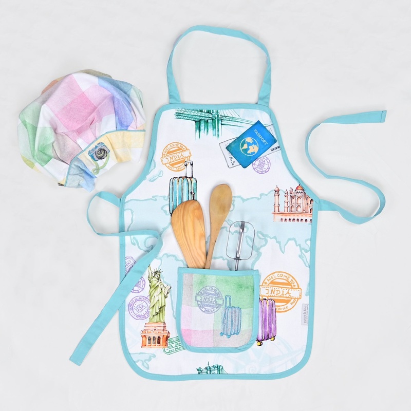 Passport To Wonderland  (Apron + Cap)
