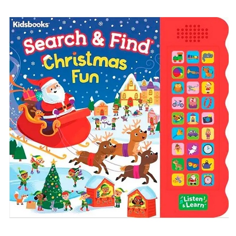 Search and Find: Christmas Fun Soundbook