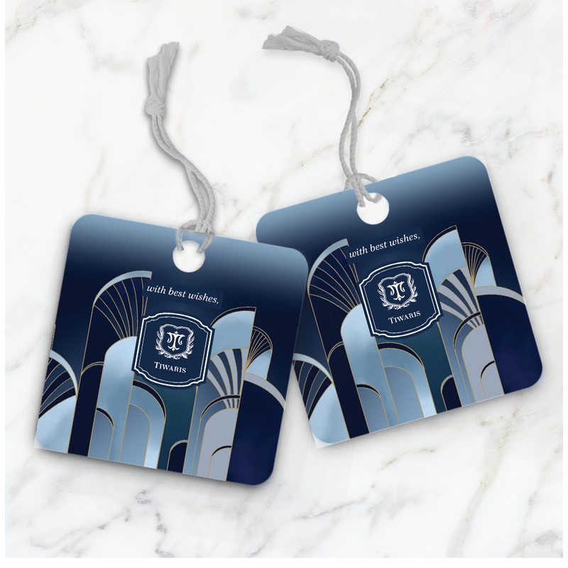 Deco Symmetra Gift Tag