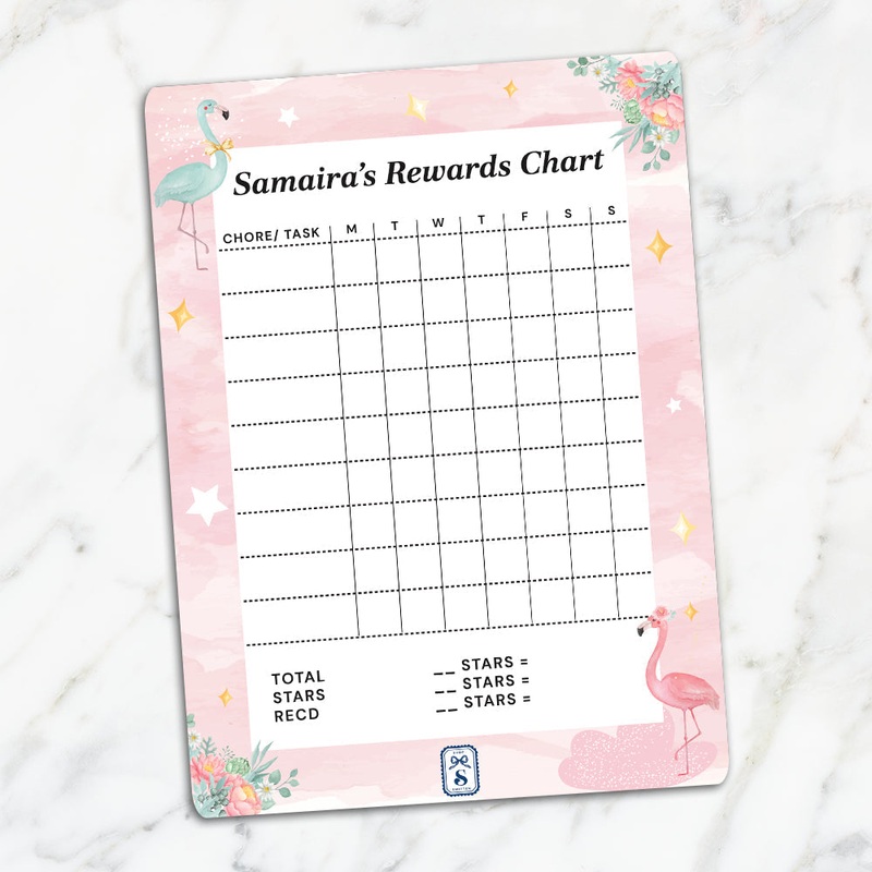 Flamingoland Kids Reward Chart