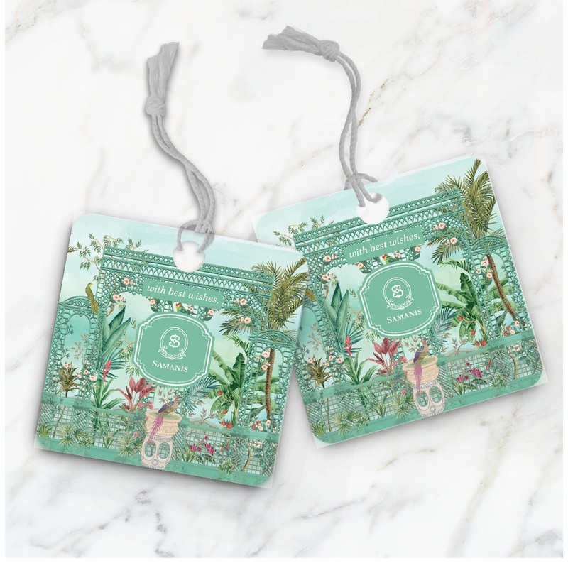 French Garden SerreFleurie Gift Tag