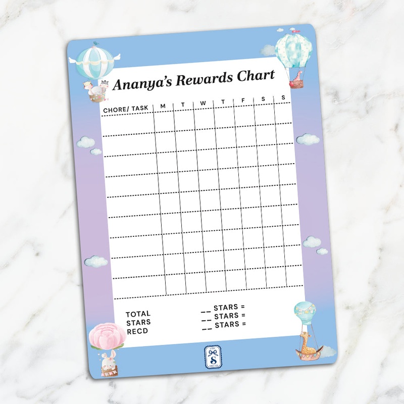 Happy Ballooners Kids Reward Chart